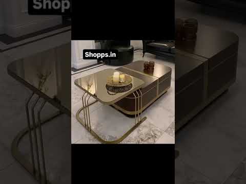 Brown table advance #india #homedecor #interiordesign #furniture #coffeetable #centertable