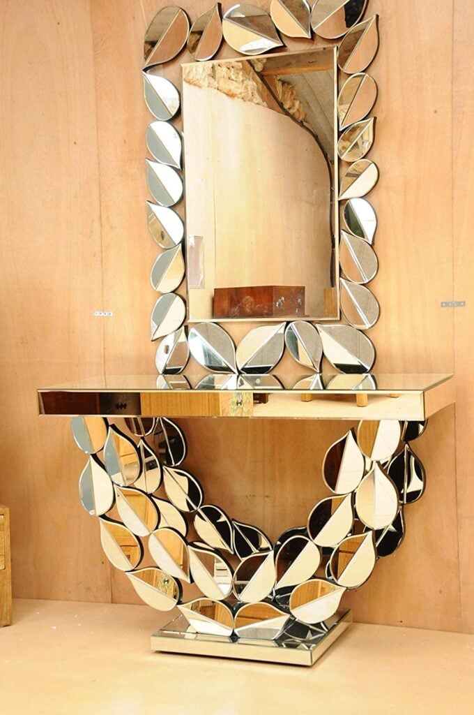 Venetian Glass Consoles