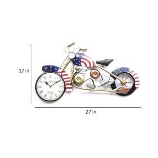 New Metal Bike clock