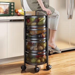Rotating Kitchen Rack- 3 Tier