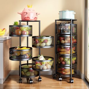 Rotating Kitchen Rack-3 tier