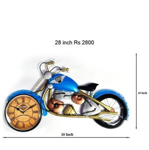 New Metal Bike clock