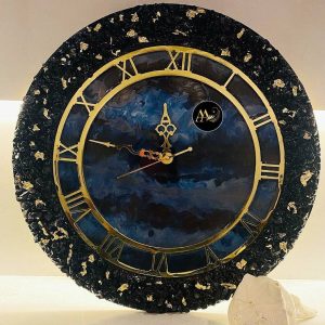 Marble Design Décor Clock
