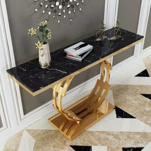Console Table Golden finish