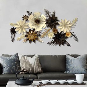 Floral Metal wall decor