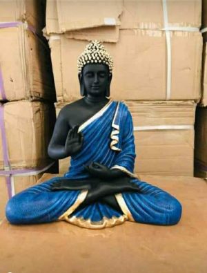 24 inch Blue gold Buddha