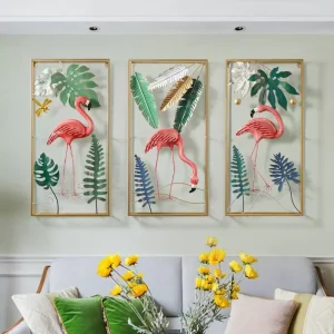 Metal decor three frame