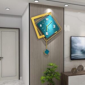 metal wall clock