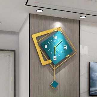 Metal home decor clocks