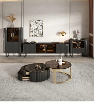 chocolate coffee table