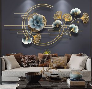 Nordic metal wall decor