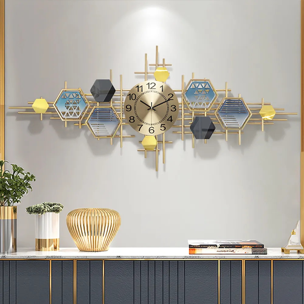 Indian metal wall decor clocks