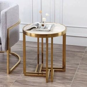 marble top side table new