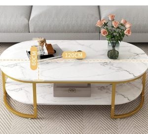 Marble top dining table