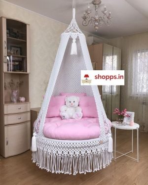 Premium white Macramé swing