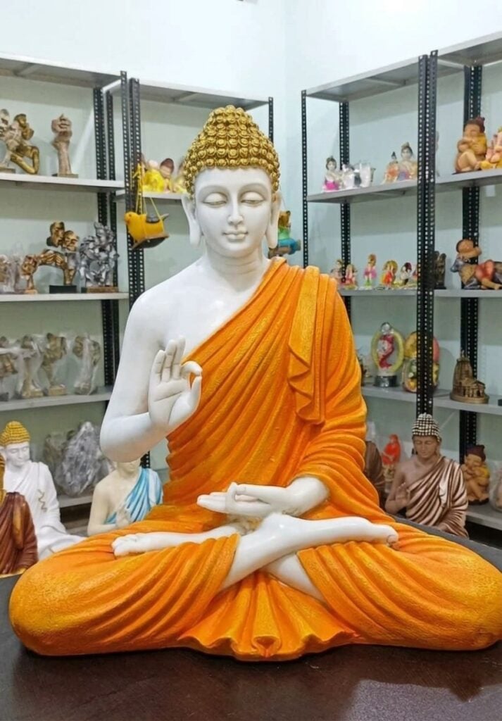 2 feet buddh statue