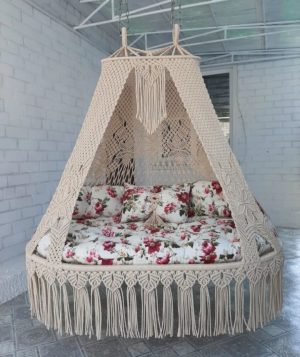 Macrame hammock