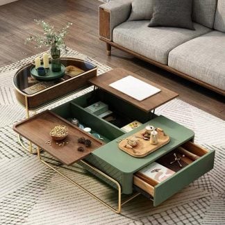 bombay green coffee table