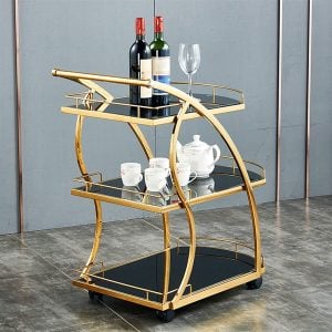 glass trolley