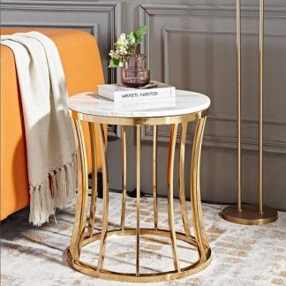 marble top end table