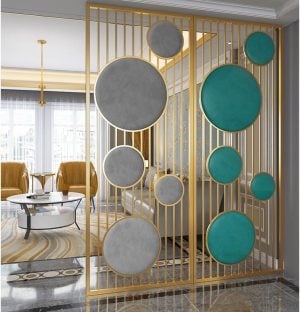 Room divider SS PVD