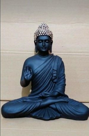 blue buddha statue