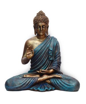 golden blue Buddha