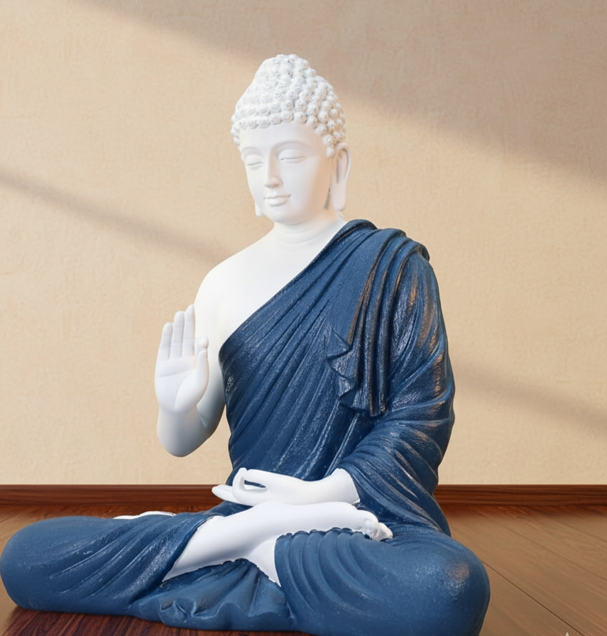 Buddha Blue statue 