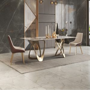 marble top dining table India