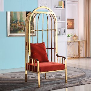 India ss cage chairs