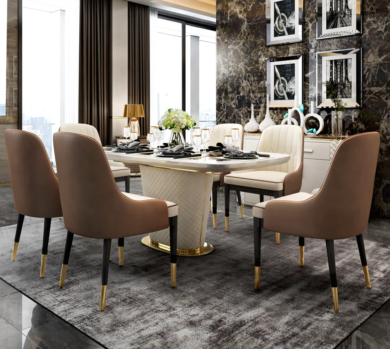6 chair dining table 5 Buy dining table India
