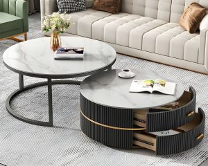 Ebony coffee table