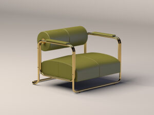 leatherette chair