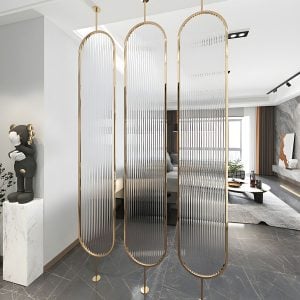Steel glass dividers