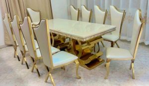 10 chair dining table set