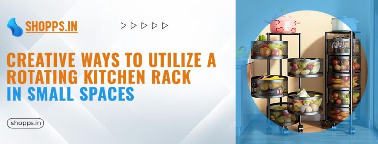 Rotating Kitchen Rack in Small Spaces