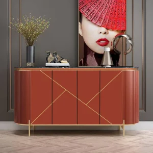 Buffet table cabinet