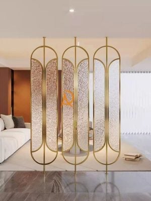 glass partition steel divider