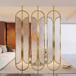 glass partition steel divider