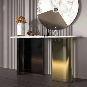 metal console table