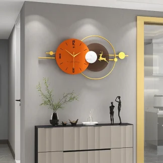 Beautiful metal clock
