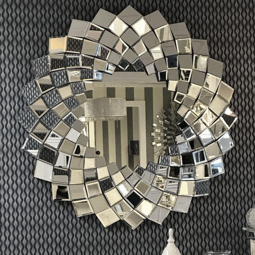 Round Diamond Mirror