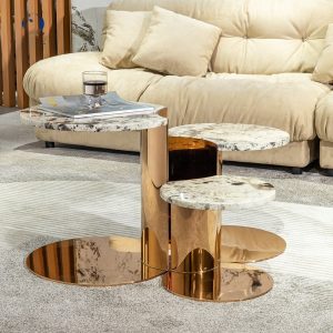 Triple coffee table