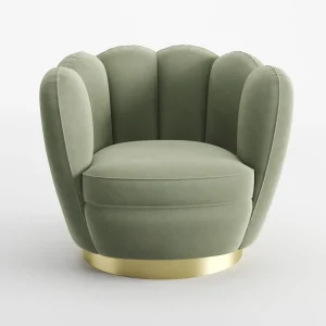green lotus chair
