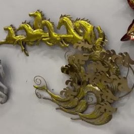 golden horses