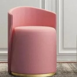 Puffy with backrest