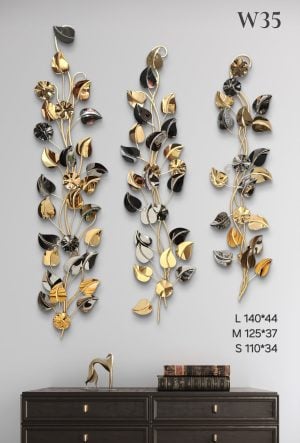 Leaves strip wall décor