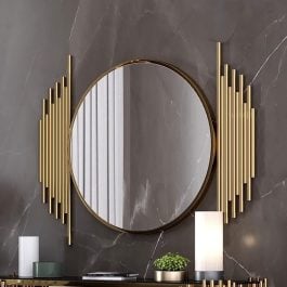 Arch panel Mirror