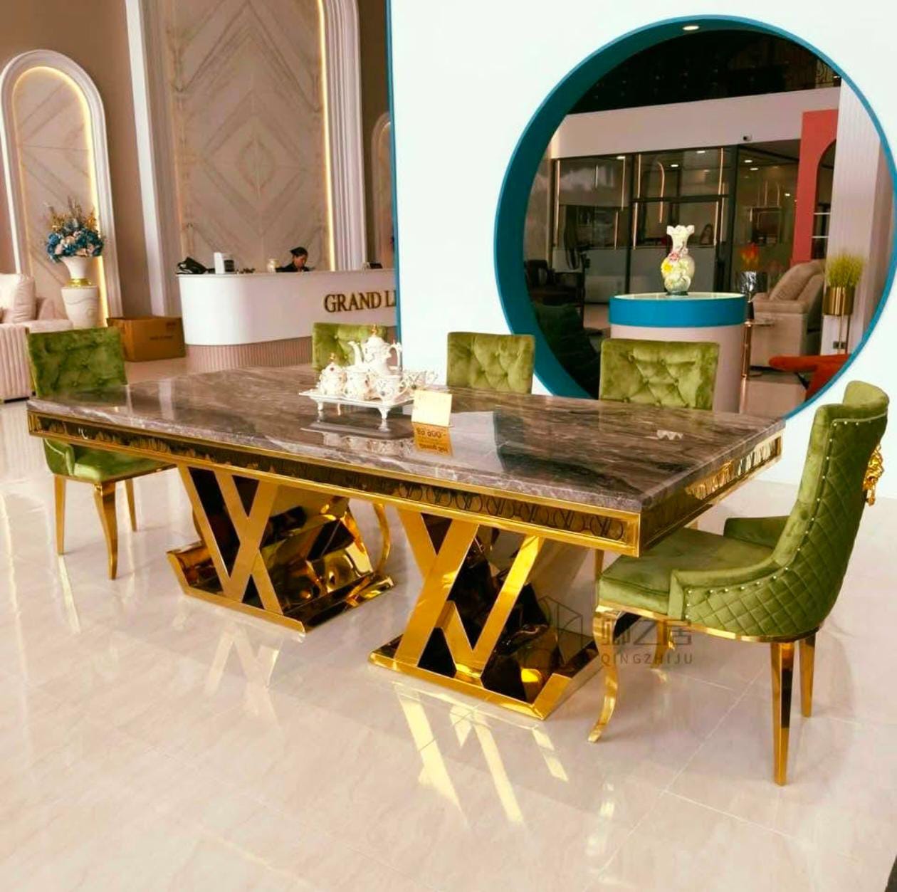 LV dining table 1 LVH dining table