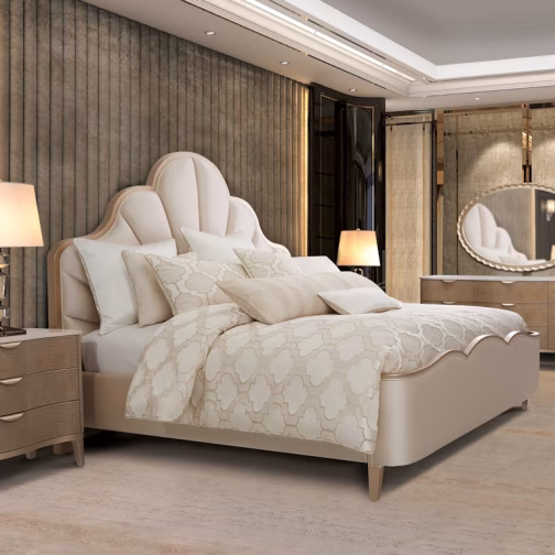 Headboard bed frame